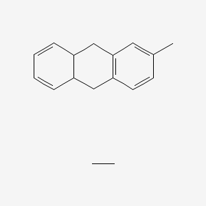molecular formula C17H22 B561822 9,10-Dihydro-2,6(7)-dimethylanthracene CAS No. 1215596-01-2