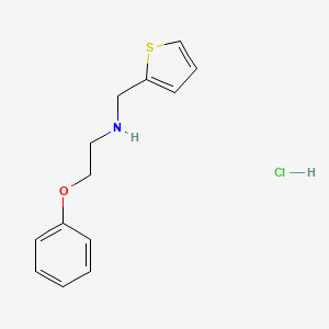 2-Phenoxyethyl-2,2'-thenylaminoethane, Hydrochloride
