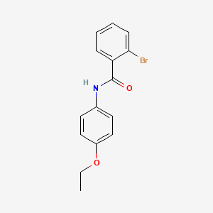 molecular formula C15H14BrNO2 B5618308 2-bromo-N-(4-ethoxyphenyl)benzamide 