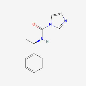 molecular formula C12H13N3O B561838 N-[(R)-(+)-1-Phenylethyl]imidazole-1-carboxamide CAS No. 1217846-28-0
