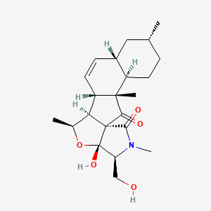 molecular formula C22H31NO5 B561885 (+)-黄腐菌素 A CAS No. 1300041-53-5