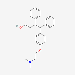 B561895 4-[4-[2-(Dimethylamino)ethoxy]phenyl]-3,4-diphenyl-butan-1-ol CAS No. 97151-03-6