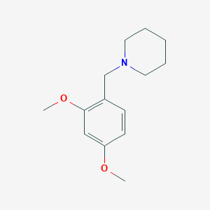 molecular formula C14H21NO2 B5619071 1-(2,4-dimethoxybenzyl)piperidine 