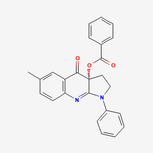 molecular formula C25H20N2O3 B561931 (R)-(+)-Blebbistatin O-Benzoate CAS No. 1217635-67-0