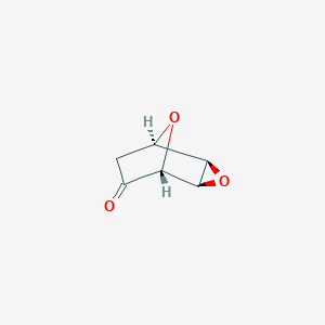 B056195 (1R,2R,4R,5R)-3,8-dioxatricyclo[3.2.1.02,4]octan-6-one CAS No. 120200-54-6