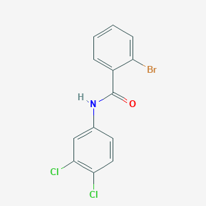 molecular formula C13H8BrCl2NO B5619744 2-bromo-N-(3,4-dichlorophenyl)benzamide 