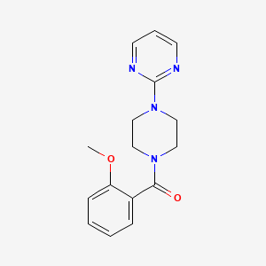 2-[4-(2-methoxybenzoyl)-1-piperazinyl]pyrimidine