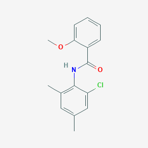 N-(2-chloro-4,6-dimethylphenyl)-2-methoxybenzamide