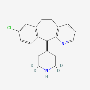 molecular formula C19H19ClN2 B562000 Desloratadine-d4 CAS No. 381727-29-3