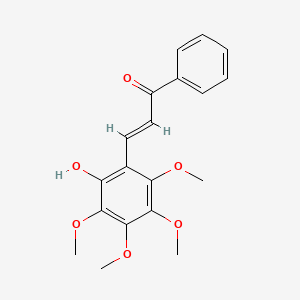 2-Hydroxy-3,4,5,6-tetramethoxychalcone