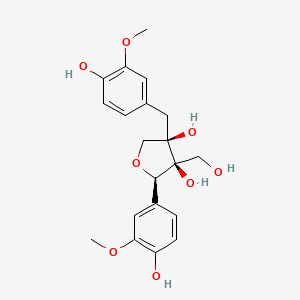 molecular formula C20H24O8 B562016 Massoniresinol CAS No. 96087-10-4