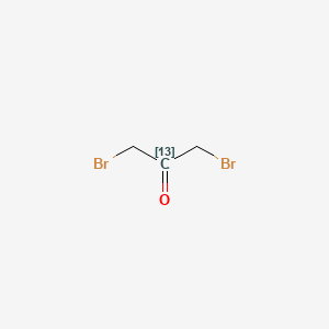 molecular formula C3H4Br2O B562026 1,3-Dibromoacetone-2-13C CAS No. 1190006-20-2