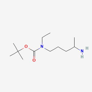N-(t-Boc)-N-ethyl-4-aminopentylamine