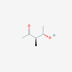 molecular formula C6H12O2 B056205 (3R,4S)-3-Methyl-4-hydroxy-2-pentanone CAS No. 116660-75-4