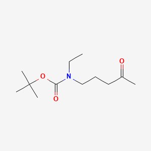 molecular formula C12H23NO3 B562050 N-(t-Boc)-N-ethyl-4-oxopentylamine CAS No. 887353-52-8