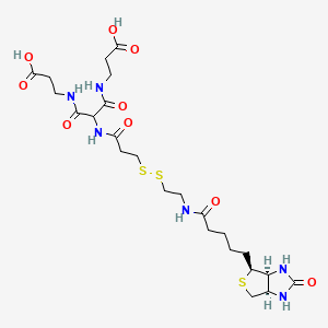 Biotinylamidoethyl]-dithiomethylenemalonic Acid Bis(3-aminopropionic Acid)