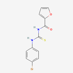 N-{[(4-bromophenyl)amino]carbonothioyl}-2-furamide