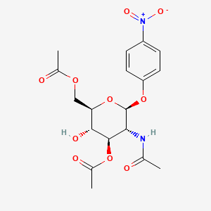 4-Nitrophenyl 2-acetamido-3,6-di-O-acetyl-2-deoxy-b-D-glucopyranoside