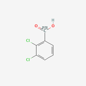 molecular formula C7H4Cl2O2 B562101 2,3-二氯苯甲酸-7-13C CAS No. 1184971-82-1