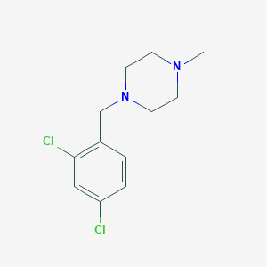 molecular formula C12H16Cl2N2 B5621153 1-(2,4-dichlorobenzyl)-4-methylpiperazine 