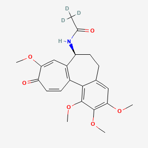 molecular formula C22H25NO6 B562119 iso-Colchicine-d3 CAS No. 1246818-69-8