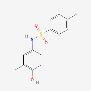 N-(4-hydroxy-3-methylphenyl)-4-methylbenzenesulfonamide