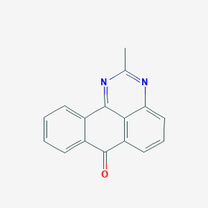 molecular formula C16H10N2O B5621467 2-methyl-7H-benzo[e]perimidin-7-one 