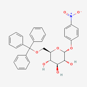 4-Nitrophenyl 6-O-trityl-a-D-glucopyranoside