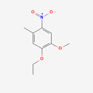 1-Ethoxy-2-methoxy-5-methyl-4-nitrobenzene