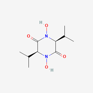 molecular formula C10H18N2O4 B562169 Terramide C CAS No. 104187-48-6