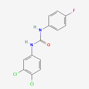 N-(3,4-dichlorophenyl)-N'-(4-fluorophenyl)urea