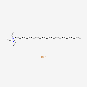 molecular formula C26H56BrN B562210 Eicosyltriethylammonium bromide CAS No. 75222-49-0