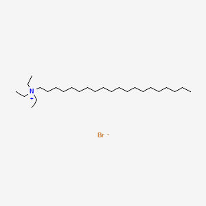 molecular formula C26H56BrN B562210 二十烷基三乙铵溴化物 CAS No. 75222-49-0