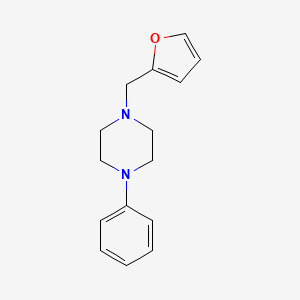 1-(2-furylmethyl)-4-phenylpiperazine