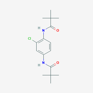 N-[2-CHLORO-4-(2,2-DIMETHYLPROPANAMIDO)PHENYL]-2,2-DIMETHYLPROPANAMIDE