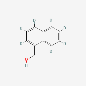 molecular formula C11H10O B562229 1-Naphthalenemethanol-d7 CAS No. 1189876-86-5