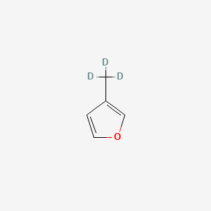 molecular formula C5H6O B562233 3-Methylfuran-d3 CAS No. 105855-05-8