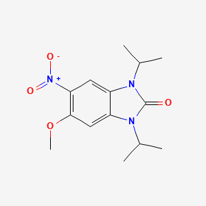 1,3-diisopropyl-5-methoxy-6-nitro-1,3-dihydro-2H-benzimidazol-2-one