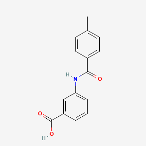 3-[(4-methylbenzoyl)amino]benzoic acid