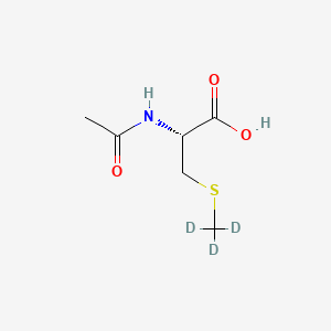 molecular formula C6H11NO3S B562342 N-乙酰-S-甲基-L-半胱氨酸-d3 CAS No. 1279039-06-3