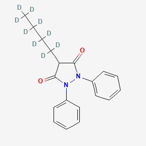 molecular formula C19H20N2O2 B562346 苯丁酮-d9 CAS No. 1189479-75-1