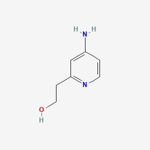 molecular formula C7H10N2O B562348 2-(4-Aminopyridin-2-yl)ethanol CAS No. 101012-38-8