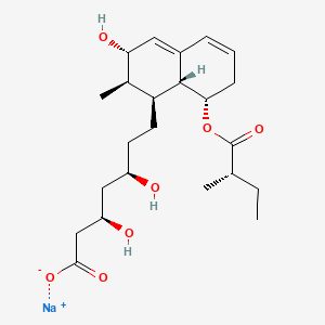 molecular formula C23H35NaO7 B562385 3'alpha-Isopravastatin sodium CAS No. 81093-43-8