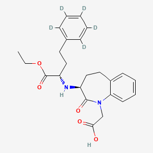 molecular formula C24H28N2O5 B562408 贝那普利-d5 CAS No. 1279200-03-1