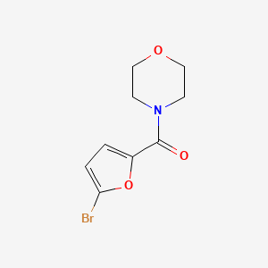 molecular formula C9H10BrNO3 B5624132 4-(5-bromo-2-furoyl)morpholine CAS No. 57785-37-2