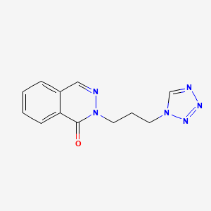 2-[3-(1H-tetrazol-1-yl)propyl]phthalazin-1(2H)-one