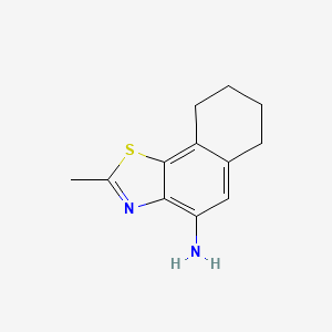 B562432 2-Methyl-6,7,8,9-tetrahydronaphtho[2,1-d]thiazol-4-amine CAS No. 108991-21-5