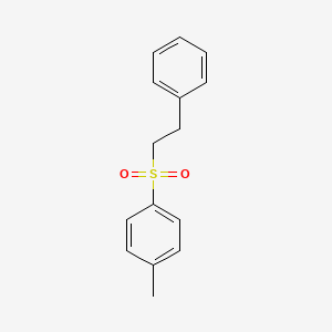 molecular formula C15H16O2S B5624324 1-methyl-4-[(2-phenylethyl)sulfonyl]benzene 