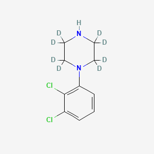 B562441 N-(2,3-Dichlorophenyl)piperazine-d8 CAS No. 1185116-86-2