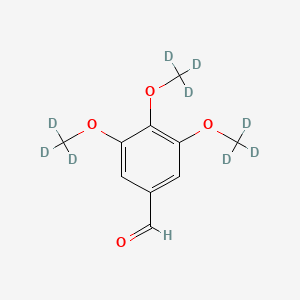 B562446 3,4,5-Trimethoxybenzaldehyde-d9 CAS No. 1189721-06-9